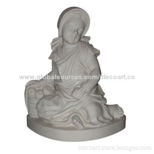 Marble sculpture for kid 65cmH
